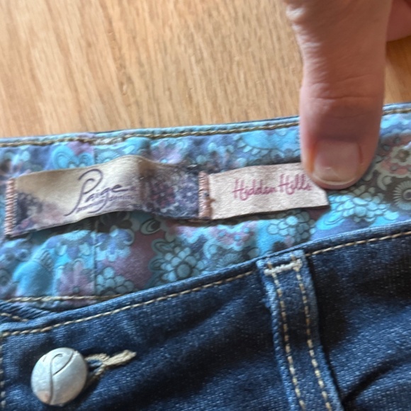 Paige Hidden Hills Jeans size 29 - Picture 4 of 6